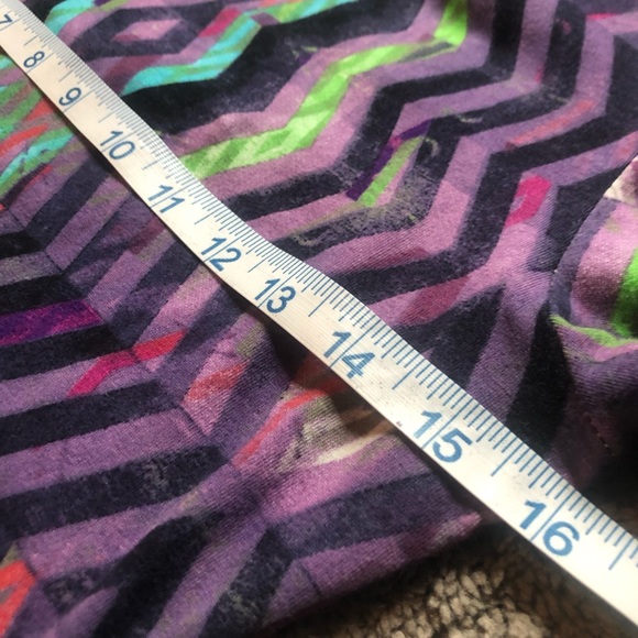 Purple Cotton/Spandex Print Body-con Dress - Picture 5 of 10